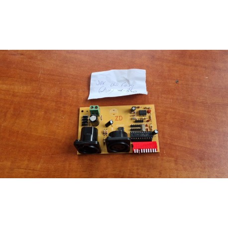 Kpłytka sterująca DMX efektu dyskotekowego