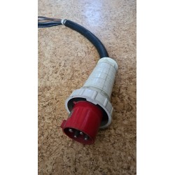 Wtyk 63A kabel guma OnPD 5x16