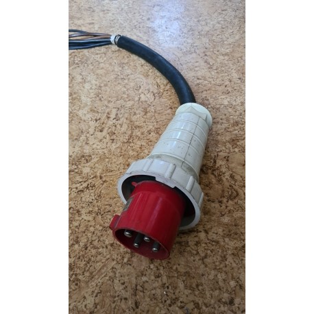 Wtyk 63A kabel guma OnPD 5x16